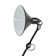 Wrought Iron Plug-in Swing Arm Sconce