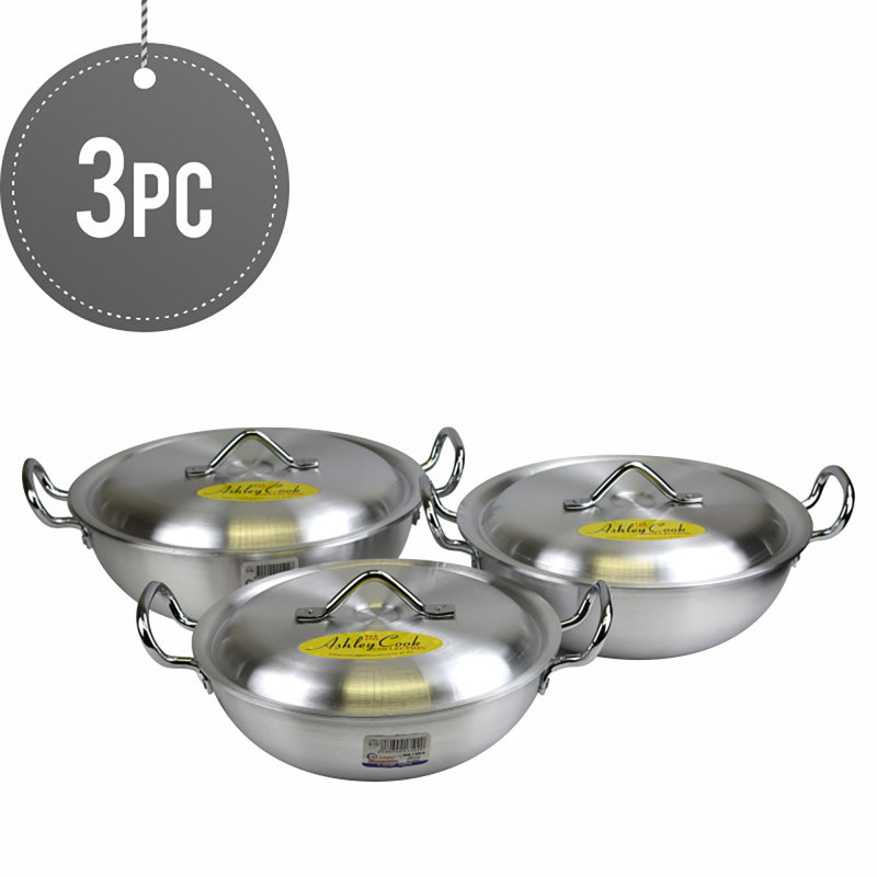 3 - Piece Aluminum Cookware Set