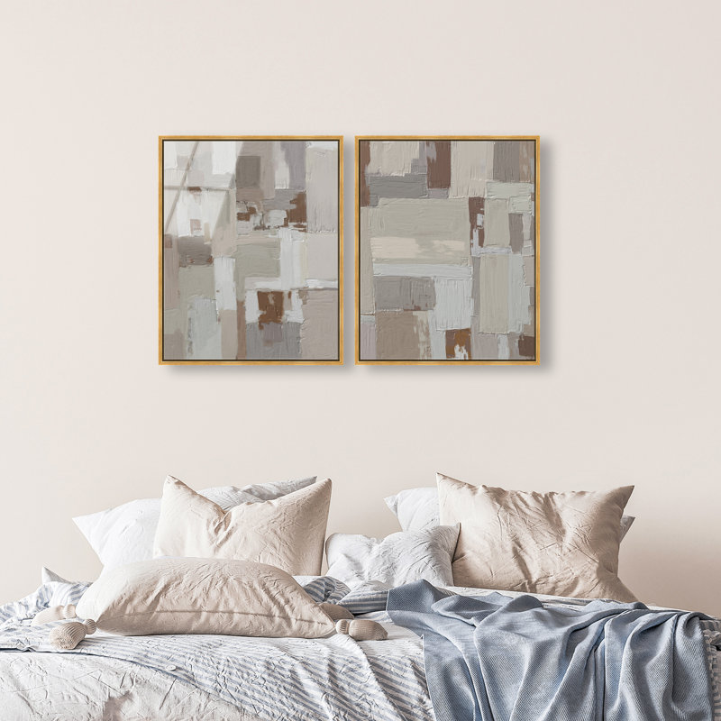 In Place Set Set by Oliver Gal, 25"H x 31"W, Gold Floater Frame