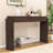 Console Table with Timeless Fluted Detailing and Practical Drawers-490534787