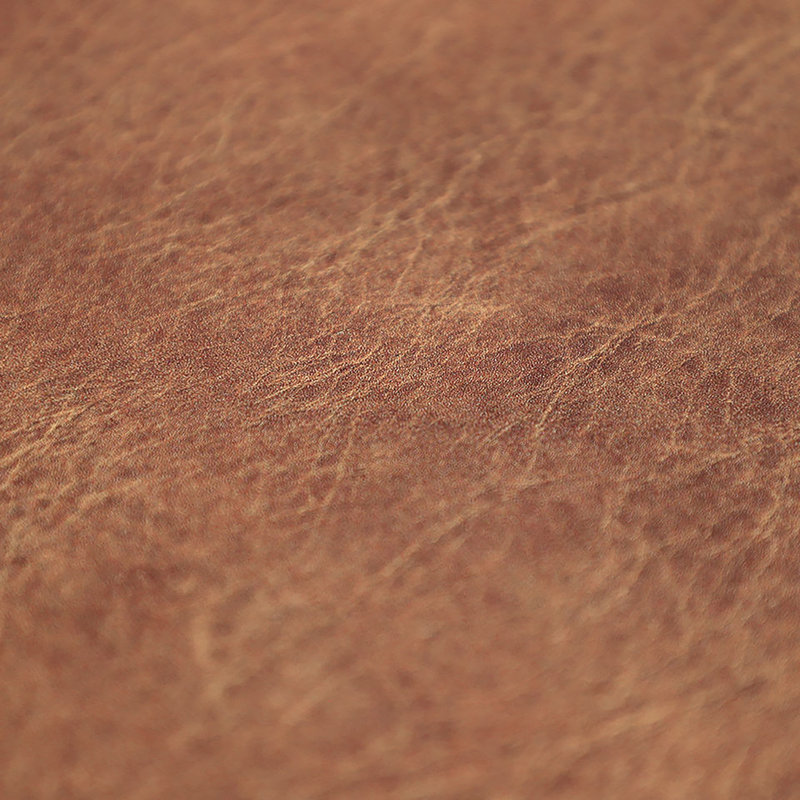 Happy Feet Leather Anti-Fatigue Non-Skid Kitchen Mat, Rectangle 1'10" x 2'8", Brown/Orange