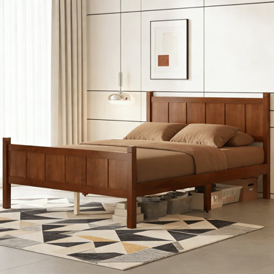 Modern Platform Bed With Headboard