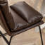 Chaises de salle à manger rembourrées Milos, ensemble de 2-1970286805