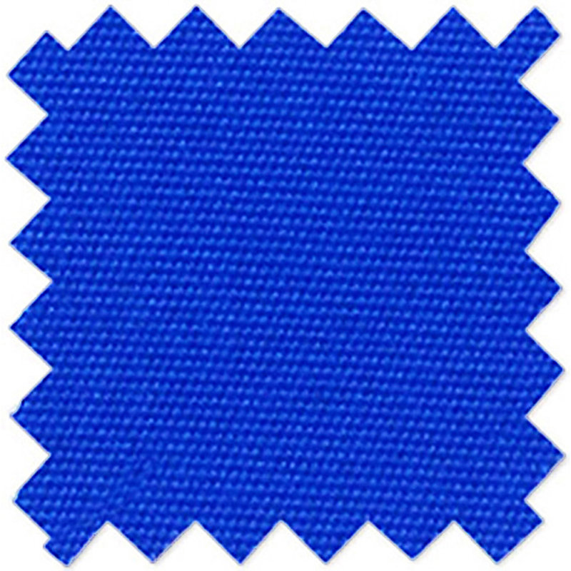 Awntech Santa Fe Acrylic Fabric Fixed Awning with Iron Rope Arms, Bright Blue, 44" H x 124.5" W x 24" D