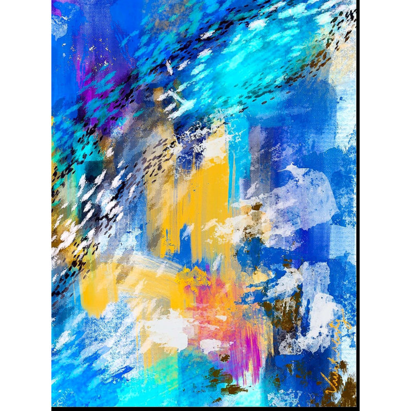 Art dans un espace - Art mural | Acrylique sur toile | Par Vinit Pravin Mistry