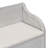 Rustic Style Solid Wood Entryway Multifunctional Storage Bench With Safety Hinge-1979990052