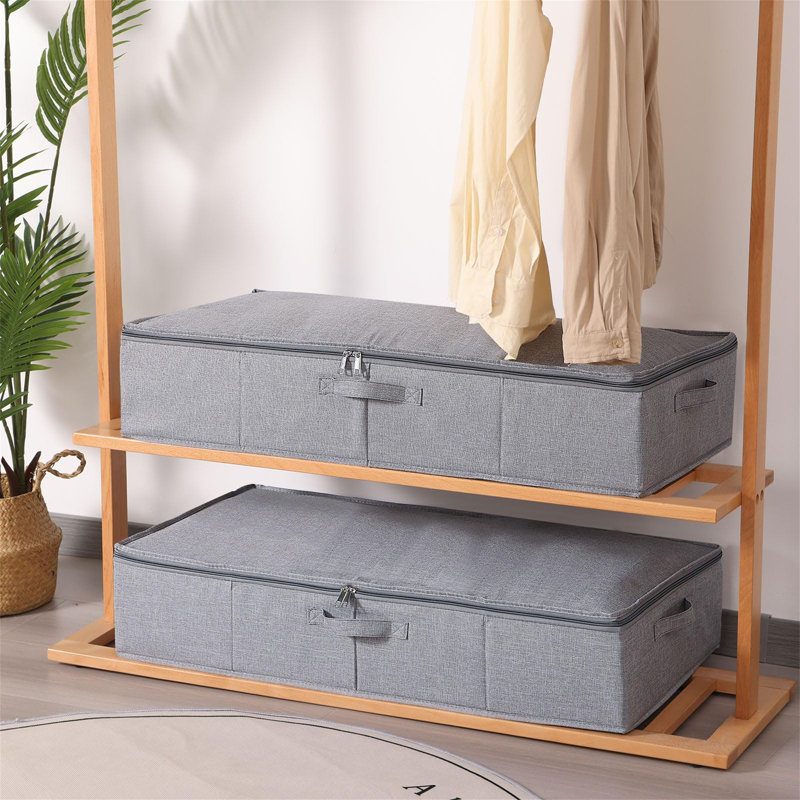 Ebern Designs Fabric Underbed Storage