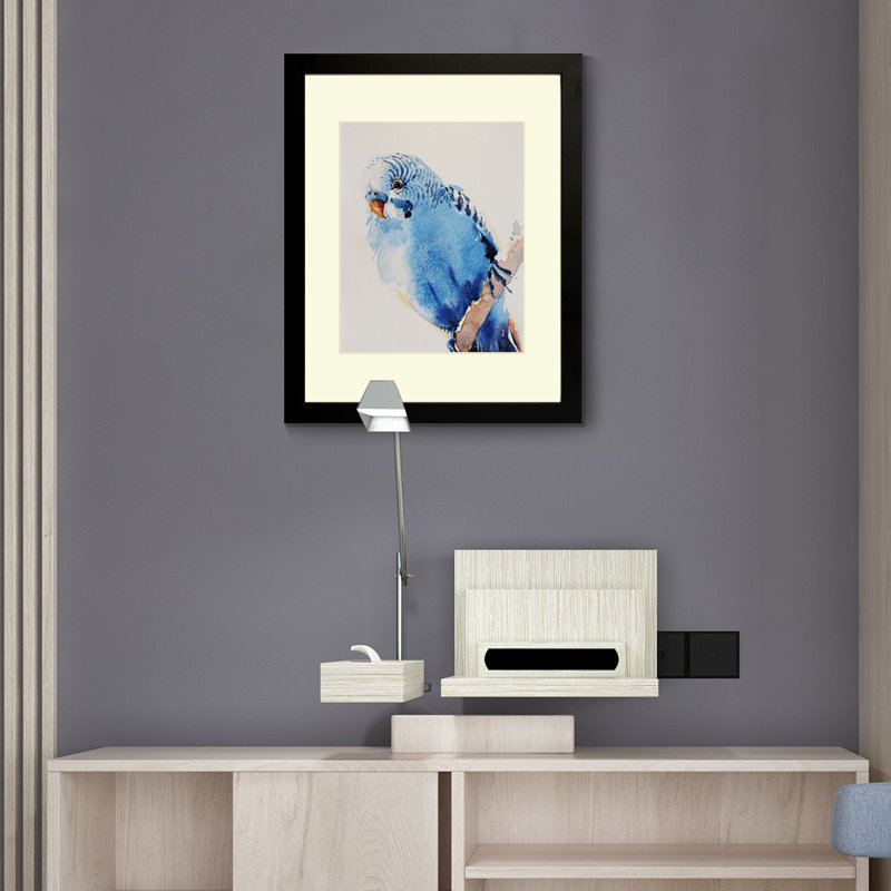 Dreketi Matte Wood Single Picture Frame, Black, 11" x 14" Matted to 8" x 10" 