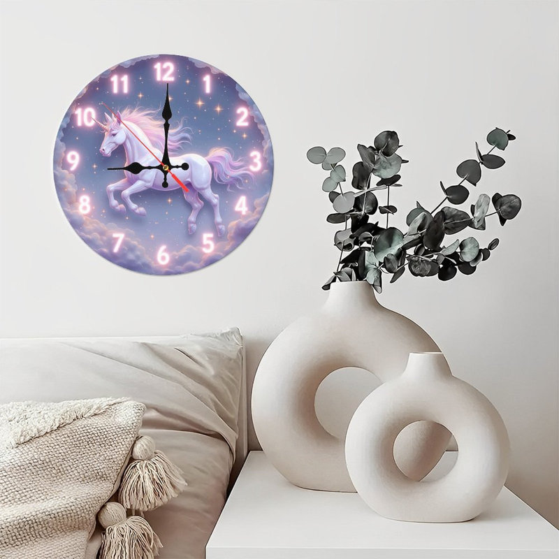 Horloge licorne