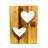 Ayshah 12'' H Wood Tabletop Tealight Holder