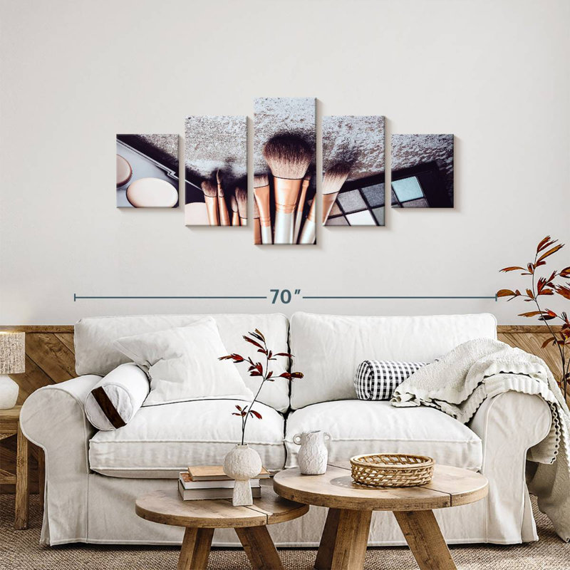 Makeup Basics, 24" H x 55" W