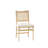 Donner Foldable Cane Back Dining Chair-1978196577