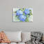 Art sur toile bleu ciel hortensia-729591168-729591180