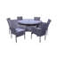 MALAGA 6 Seater Stacking Dining Set