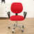 100% polyester rouge est en rupture de stock