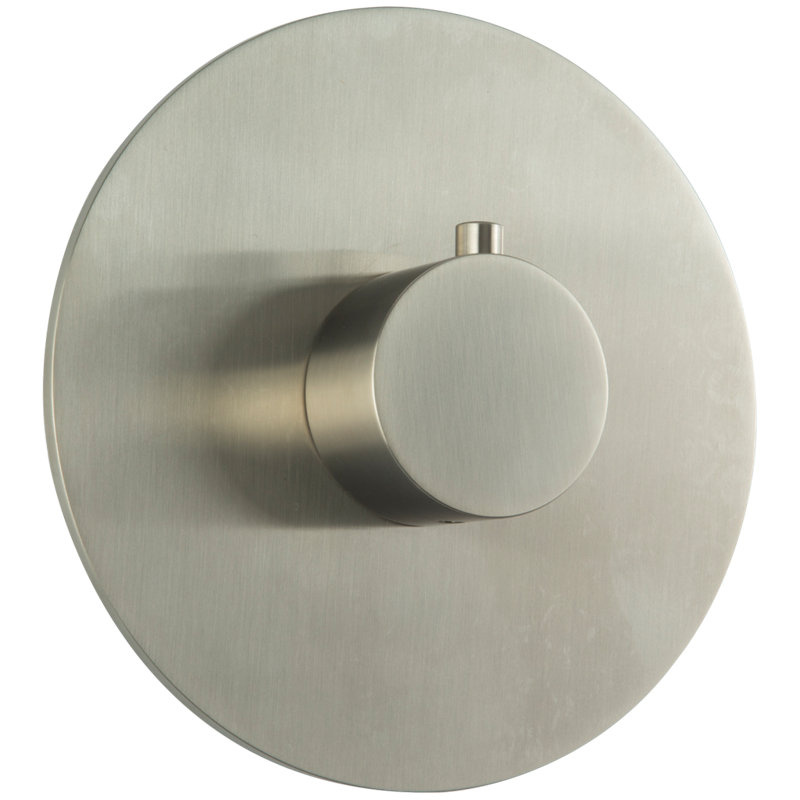 Ensemble de garniture de valve thermostatique, Nickel brossé