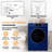 All-In-One CONVERTIBLE Washer-Dryer 18lb/1.9cf SANITIZE ALLERGEN Cycle 1400RPM-107243582