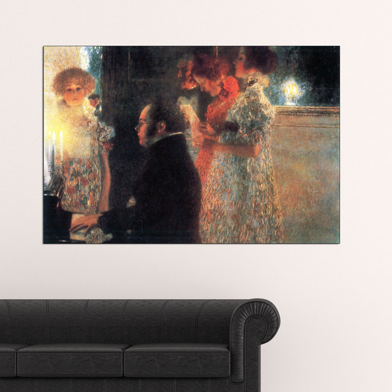 Gustav Klimt - Wrapped Canvas Painting, 90cm H x 135cm W x 1.8cm D