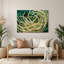 Art mural en métal vert légumes haricots-1311914620