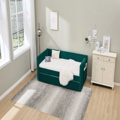Lit de jour en velours Emerald