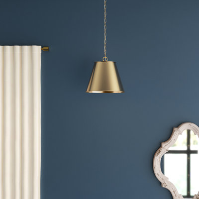 Luminaire suspendu conique 1 lumière indépendant