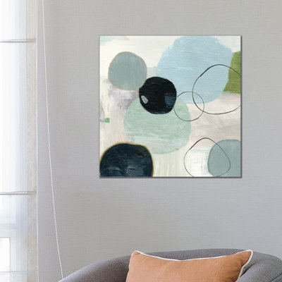 Soft Circle I by Tom Reeves - Wrapped Canvas Painting