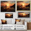 Beach Photo Sunset Serenade X - Décoration murale plage-1402326525-1402326520