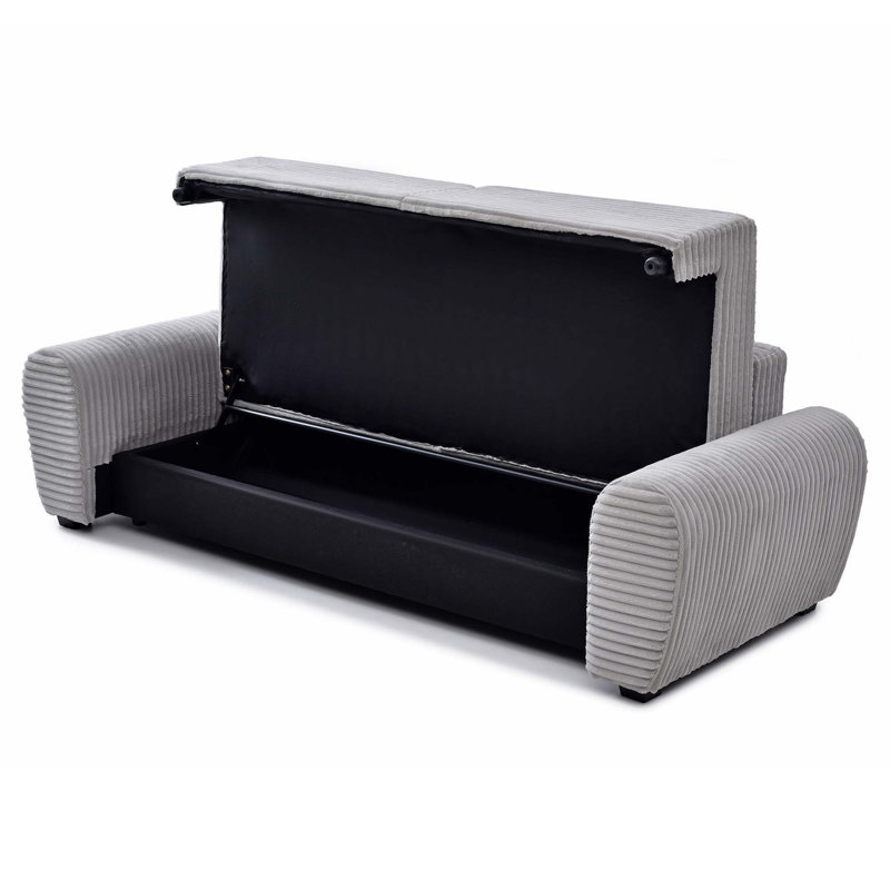 3 Seater Corduroy Sofa Bed