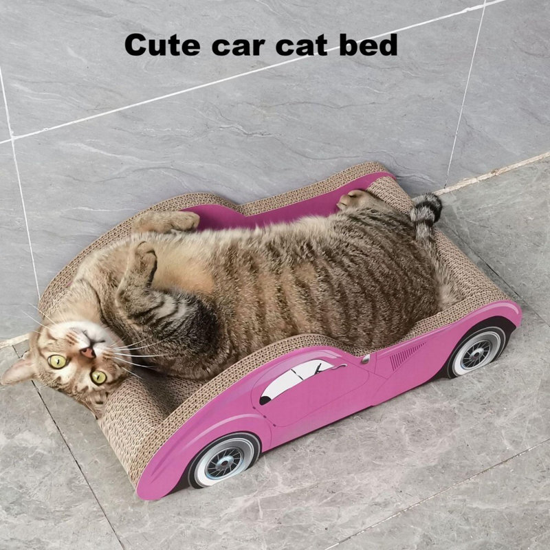 Grattoir de voiture en forme de chat, Noir