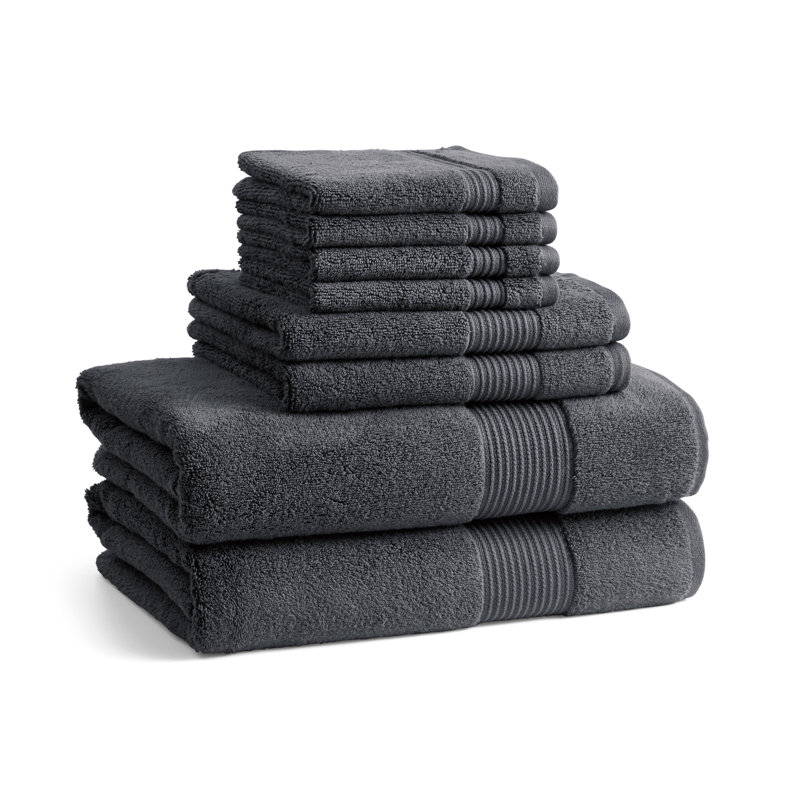 Solid Towel Set, Gray