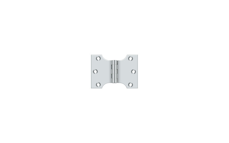 Hinge, Polished Chrome