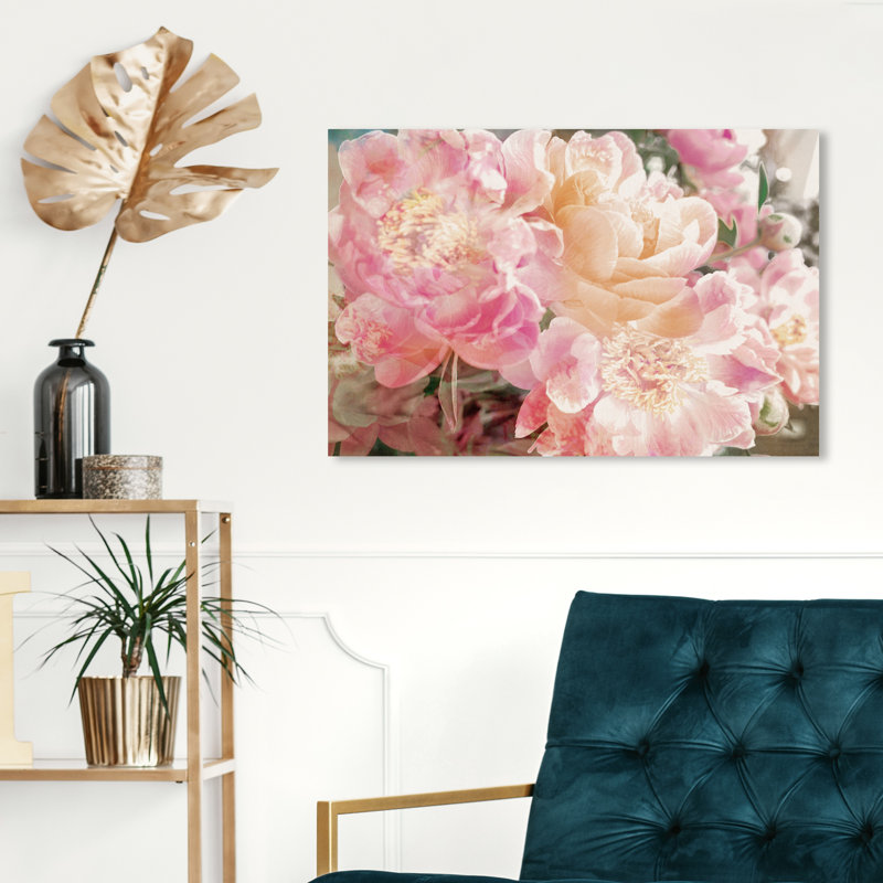 «Floral and Botanical Pe pivons Know Florals» par Oliver Gal - impression d'art graphique, 10 po x 15 po, Toile tendue