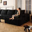 Canapé modulaire inclinable en L 107 po Modern