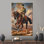 Mustafa Kemal Ataturk, art turc - reproduction historique célèbre par KayraRug