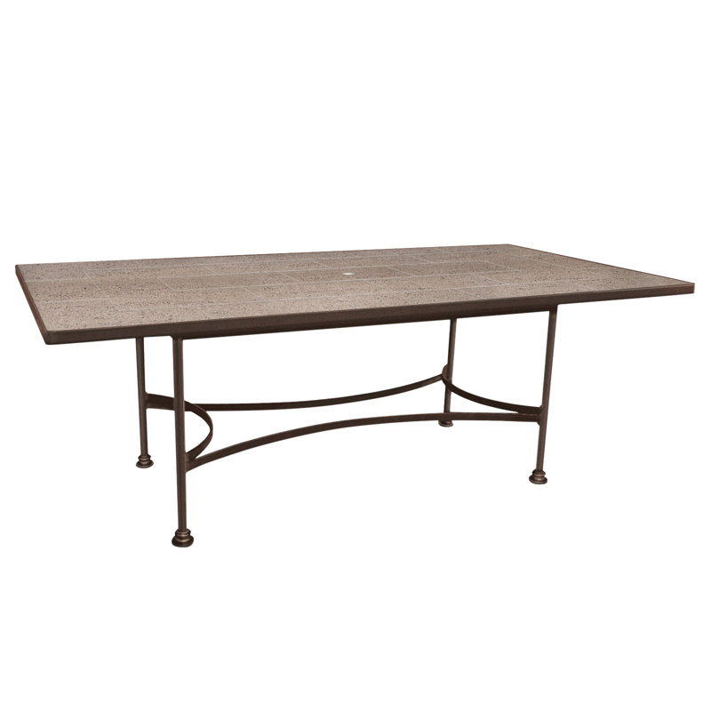 Classico Outdoor Rectangle Dining Table, Copper Creek, Canyon Taupe