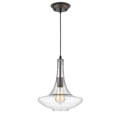Luminaire suspendu simple à 1 lumière Dominguez