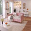 Lit de jour simple rembourré avec 4 pieds de soutien-722275424