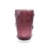 Ingot Vase-Plum-Sm