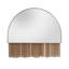 Ozzy Half-circle Iron Mirror