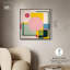 Impression sur toile de cercle abstrait-119983322-123467010