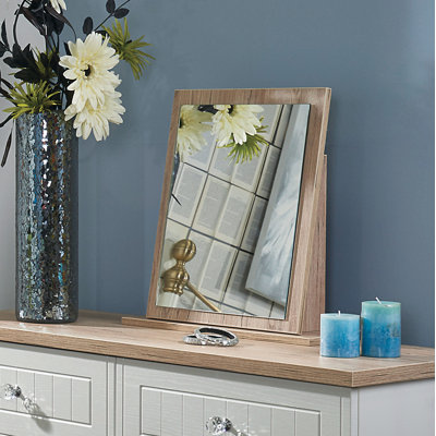 Fully Assembled Zenfield Rectangular Dresser Mirror