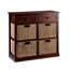 Commode de rangement 2 tiroirs Analiese