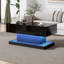 Table basse réglable Montara avec lumières DEL et plateau extensible