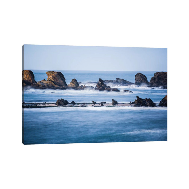 Winter Storm Watching II, Shore Acres State Park, Southern Oregon Coast, USA by Stuart Westmorland - Wrapped Canvas Gallery-Wrapped Canvas Giclée