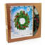 Faux PVC 46cm Christmas Wreath