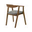 Chaises de salle à manger à dossier ouvert avec accoudoirs en bois d'hévéa et tissu Jeyhan-1805657380-1774937177-1774937174