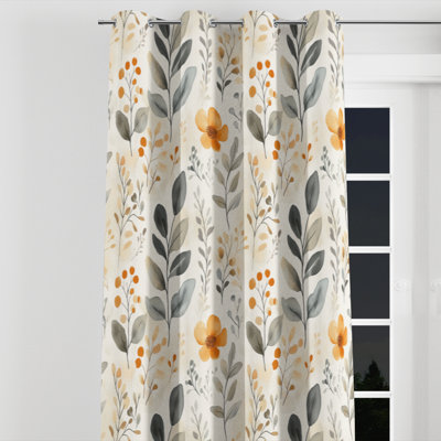 Rideau en velours Boho