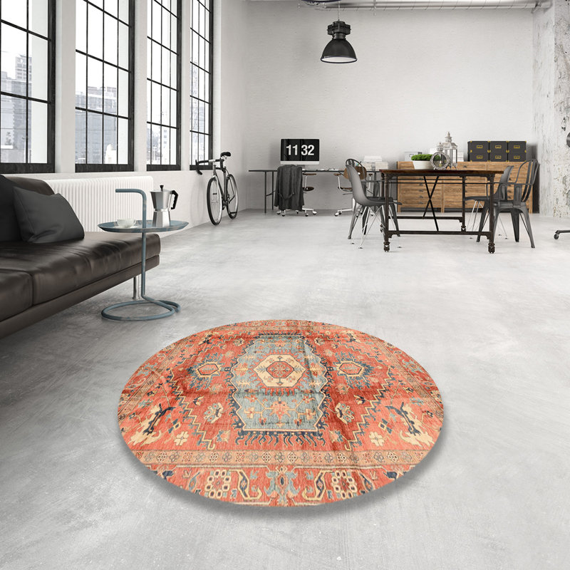 Tapis abstrait 4013, Rond 6 pi