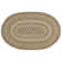 Tapis naturel en laine tressé Monnie