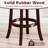 30'' Bar Height Swivel Barstools Set of 4 High Backs & Footrests Solid Wood-24852810-24852811